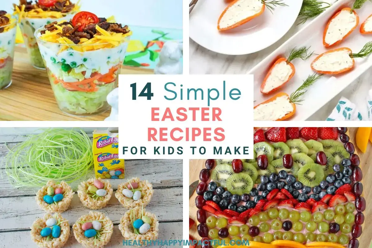 simple Easter recipes for kids to make with parents