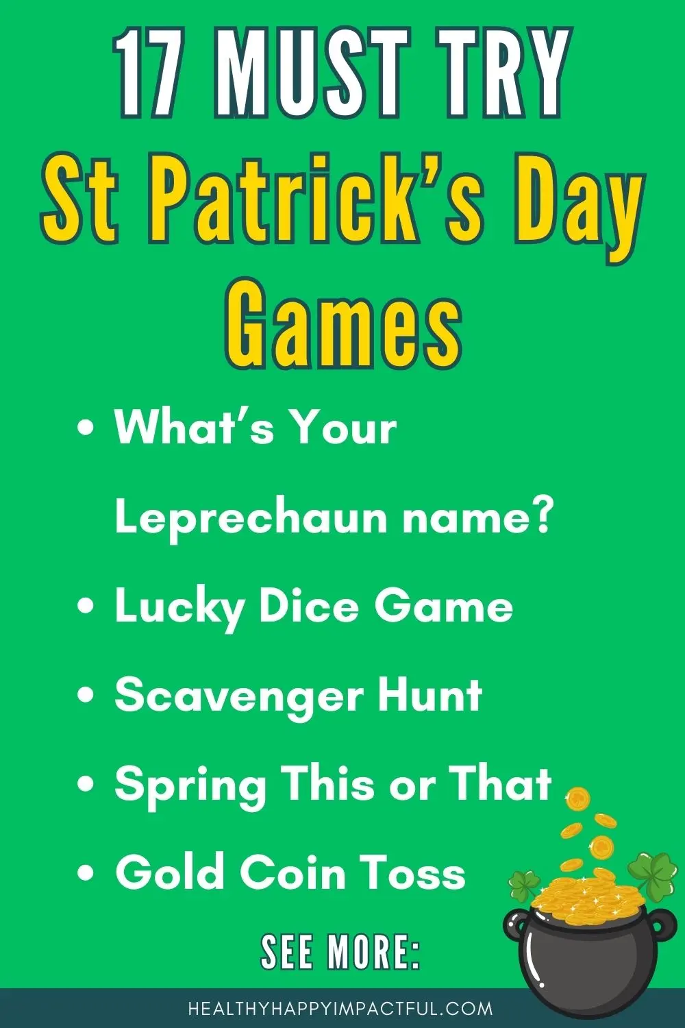 St Patrick's Day party games for groups and family