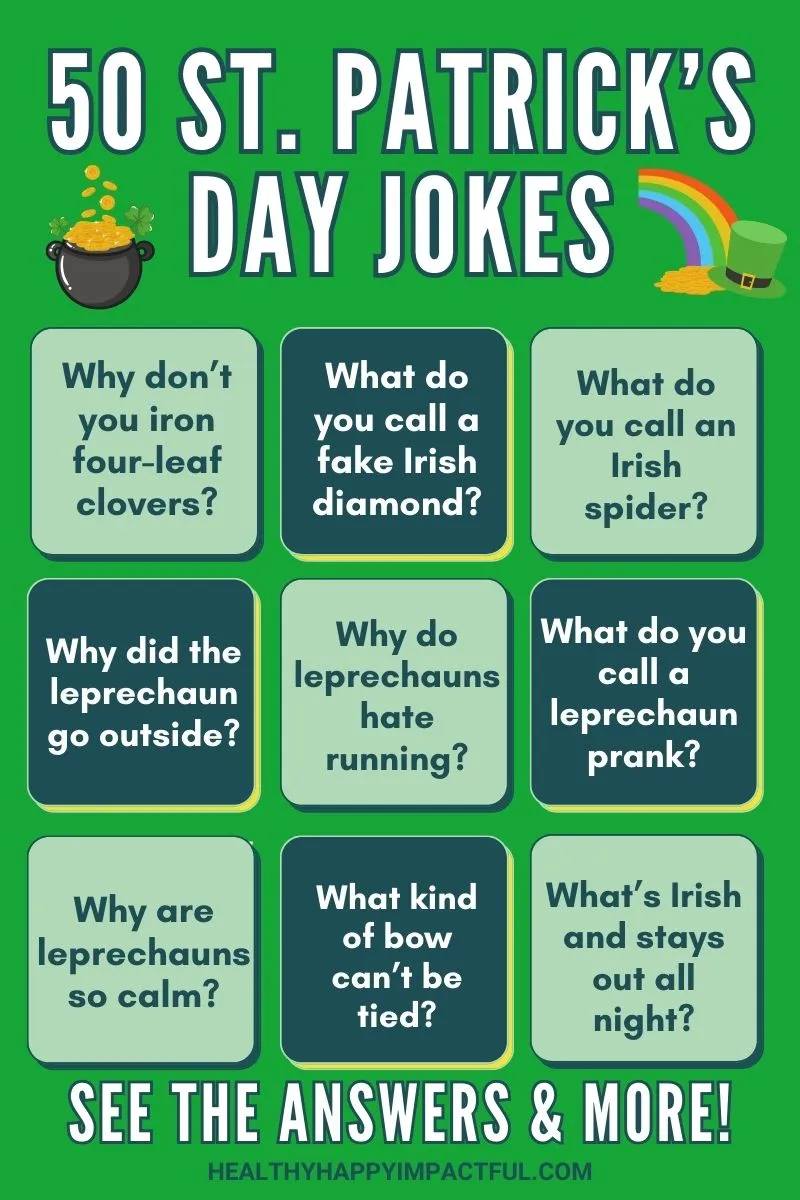 funny St. Patrick's day jokes and riddles