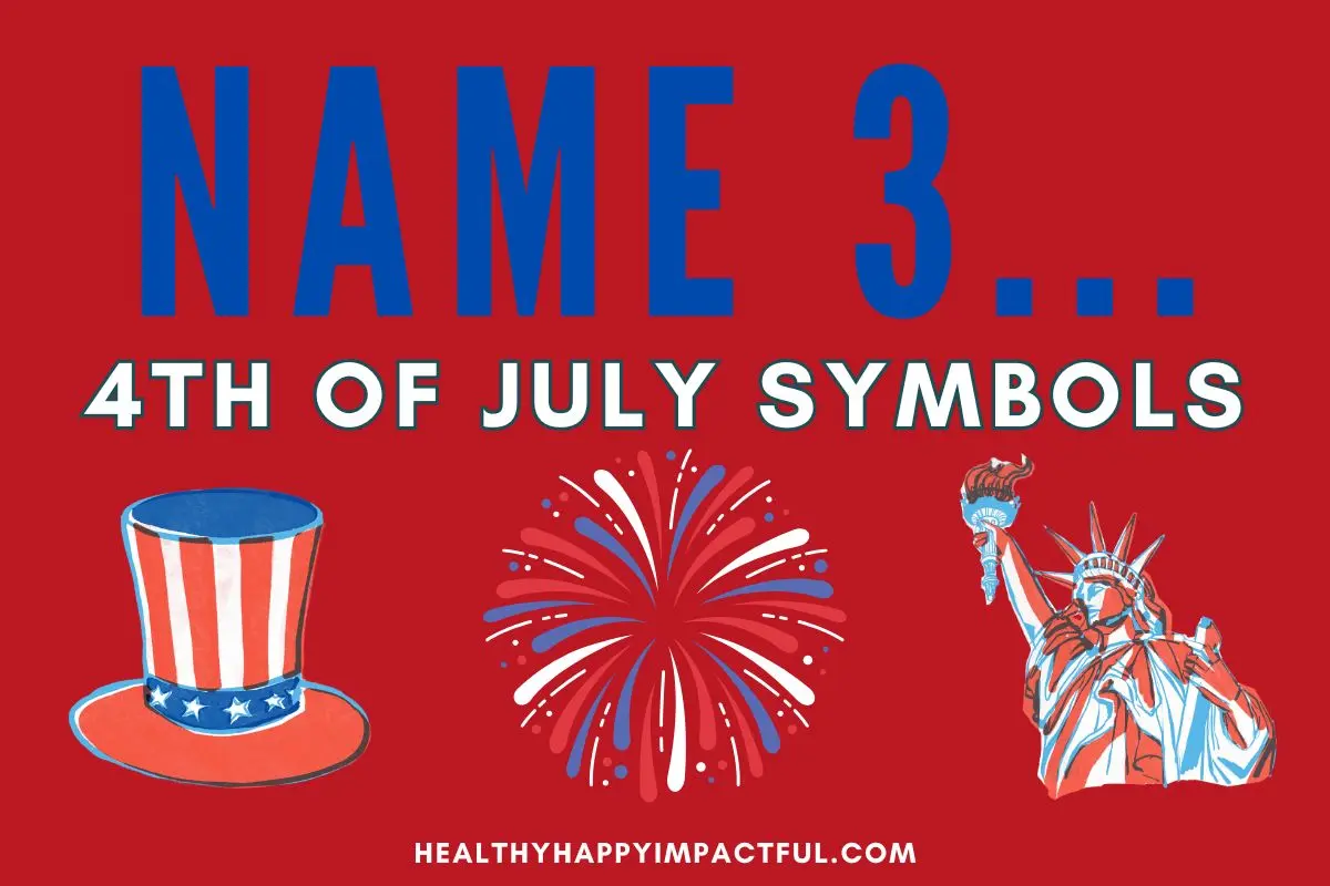 Name 3 4th of July symbols