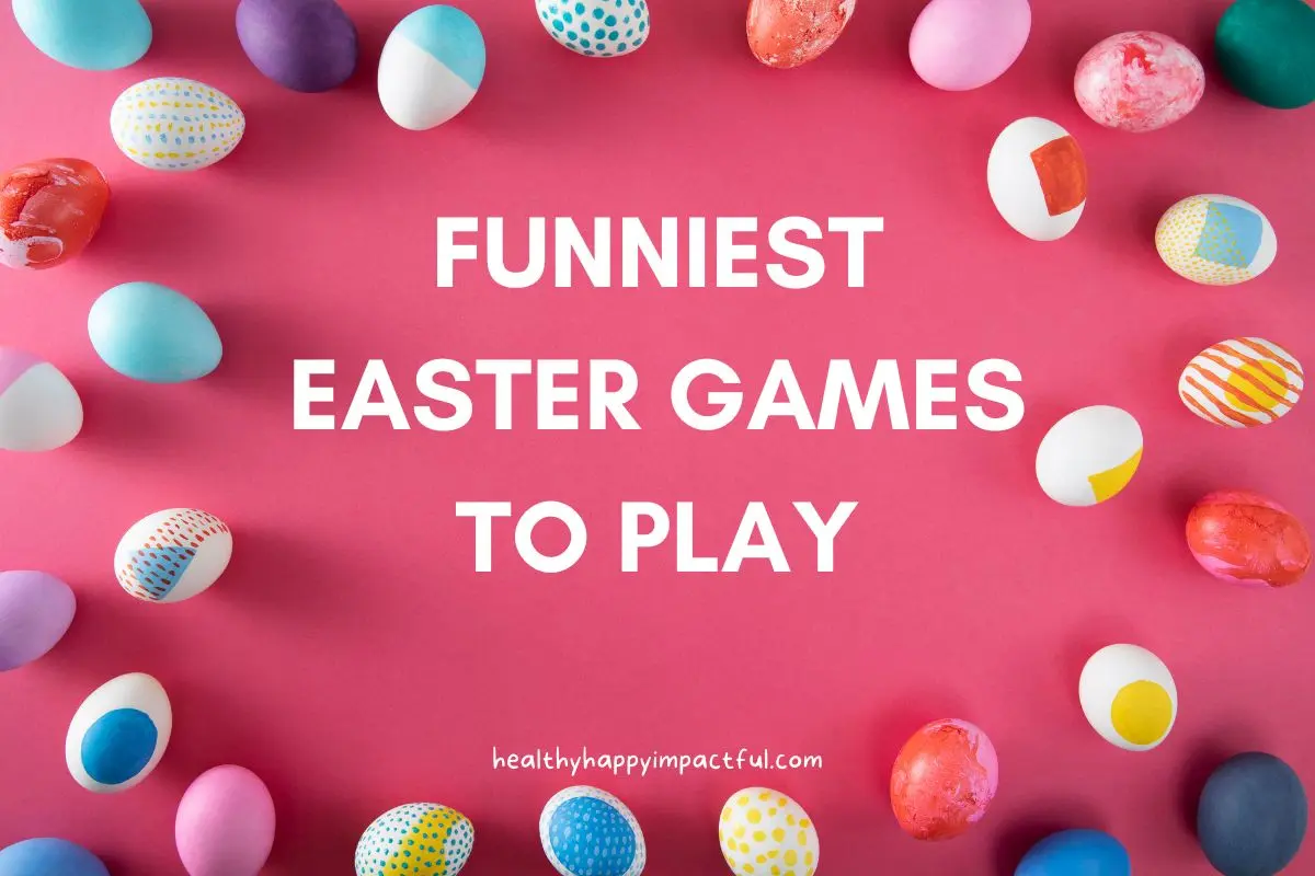 funny Easter games to play with family and friends