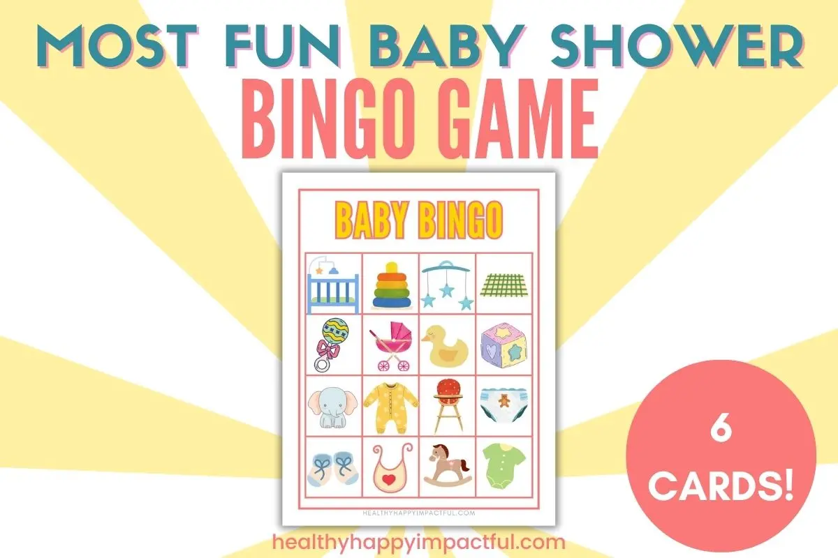 baby shower bingo game for groups, baby sprinkle, free printables