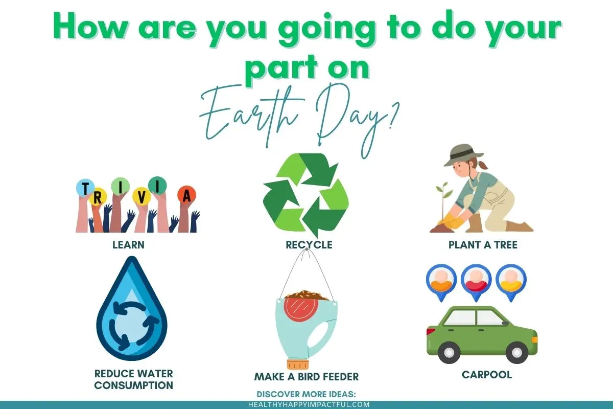 How are you going to do your part for the planet?