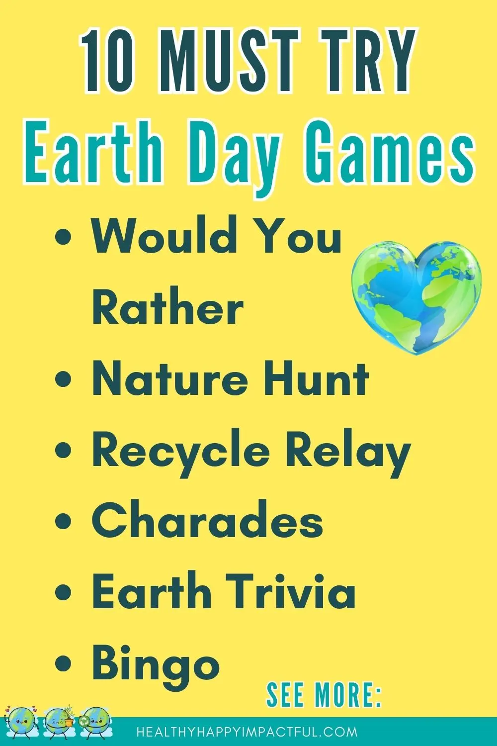 must try Earth Day games, party, free printables