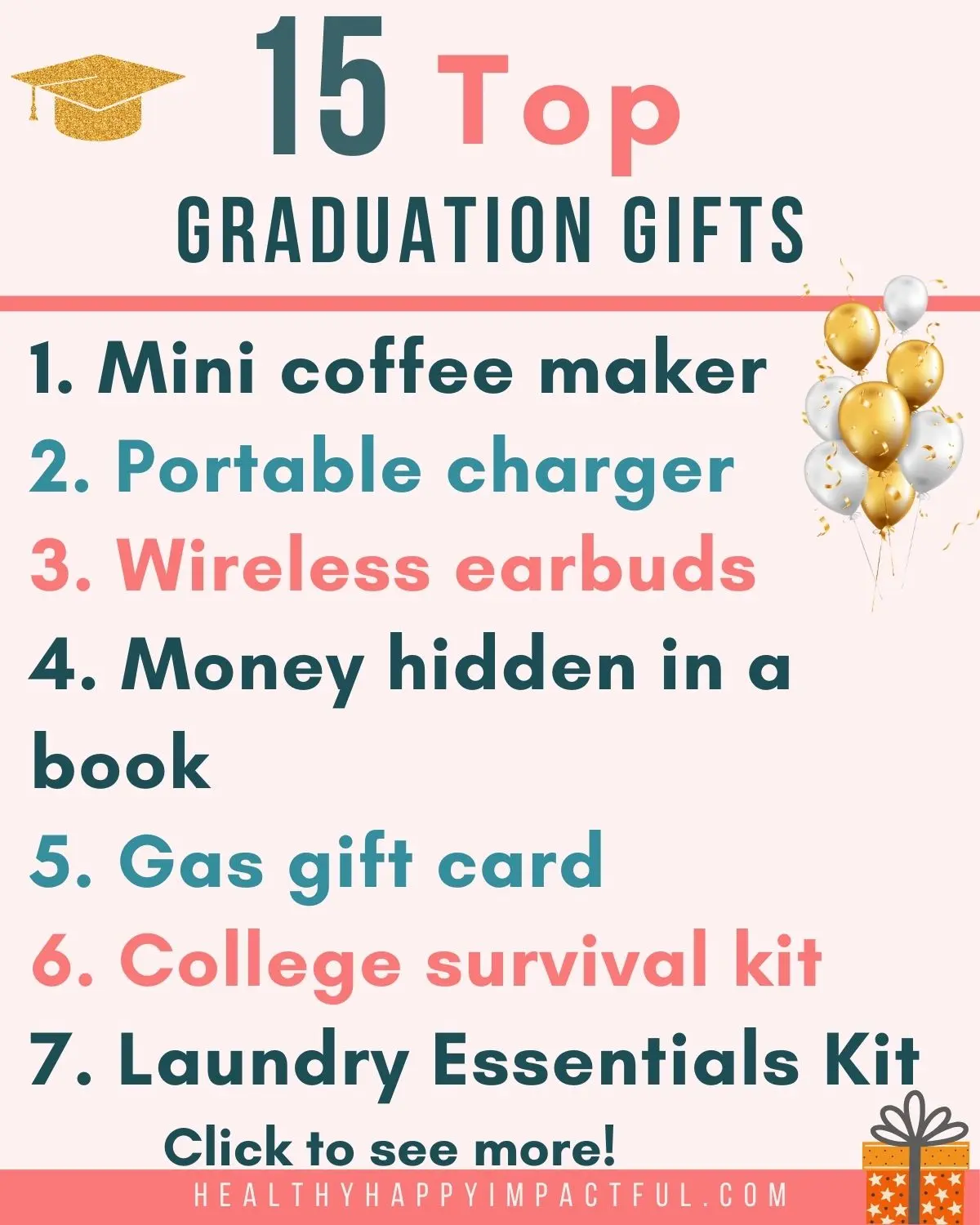 top graduation gift ideas to give to teens, recent graduates