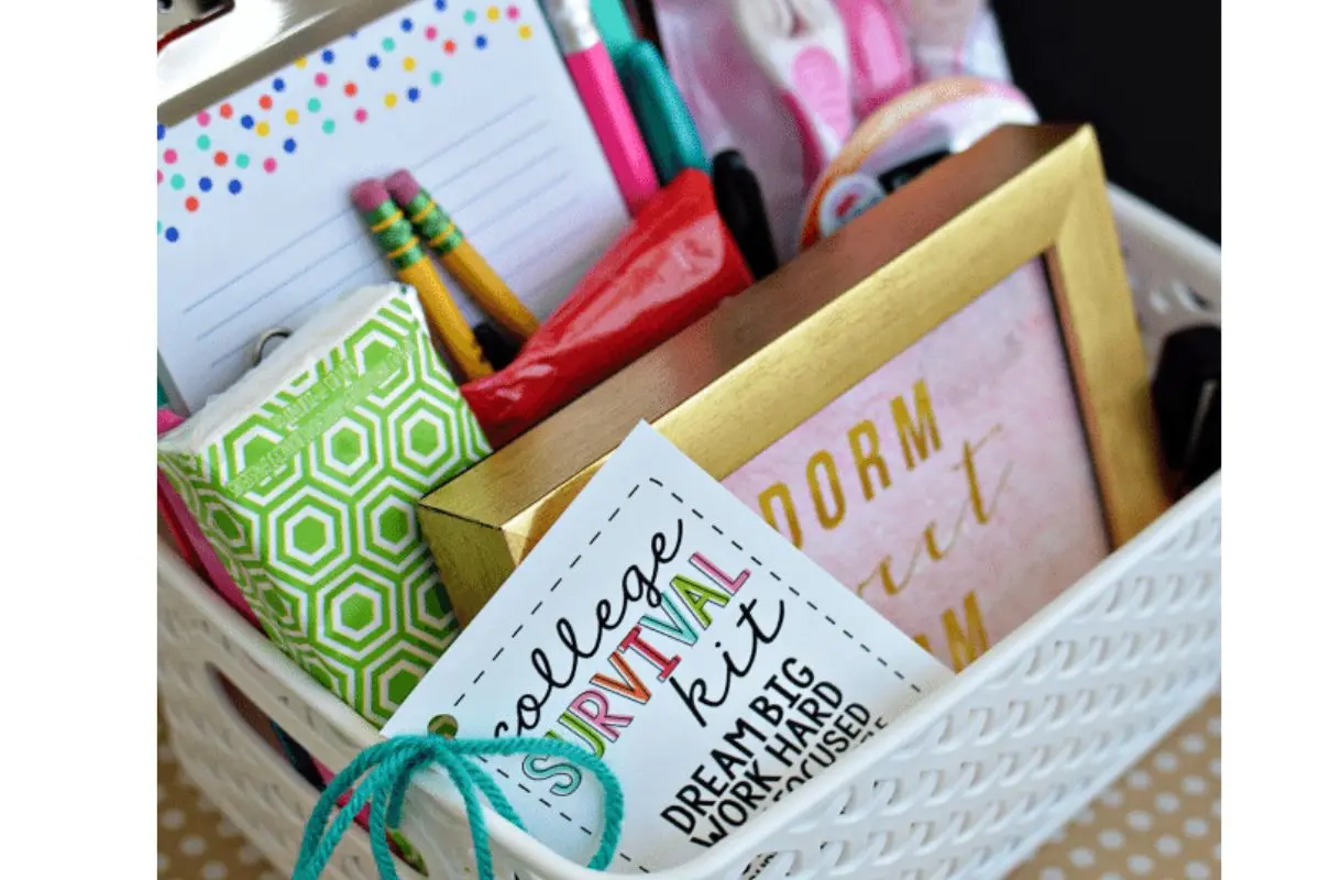 college survival kit, great gift ideas for graduation