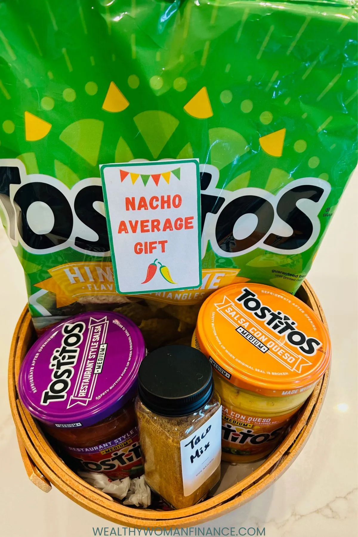 nacho average student graduation gift basket