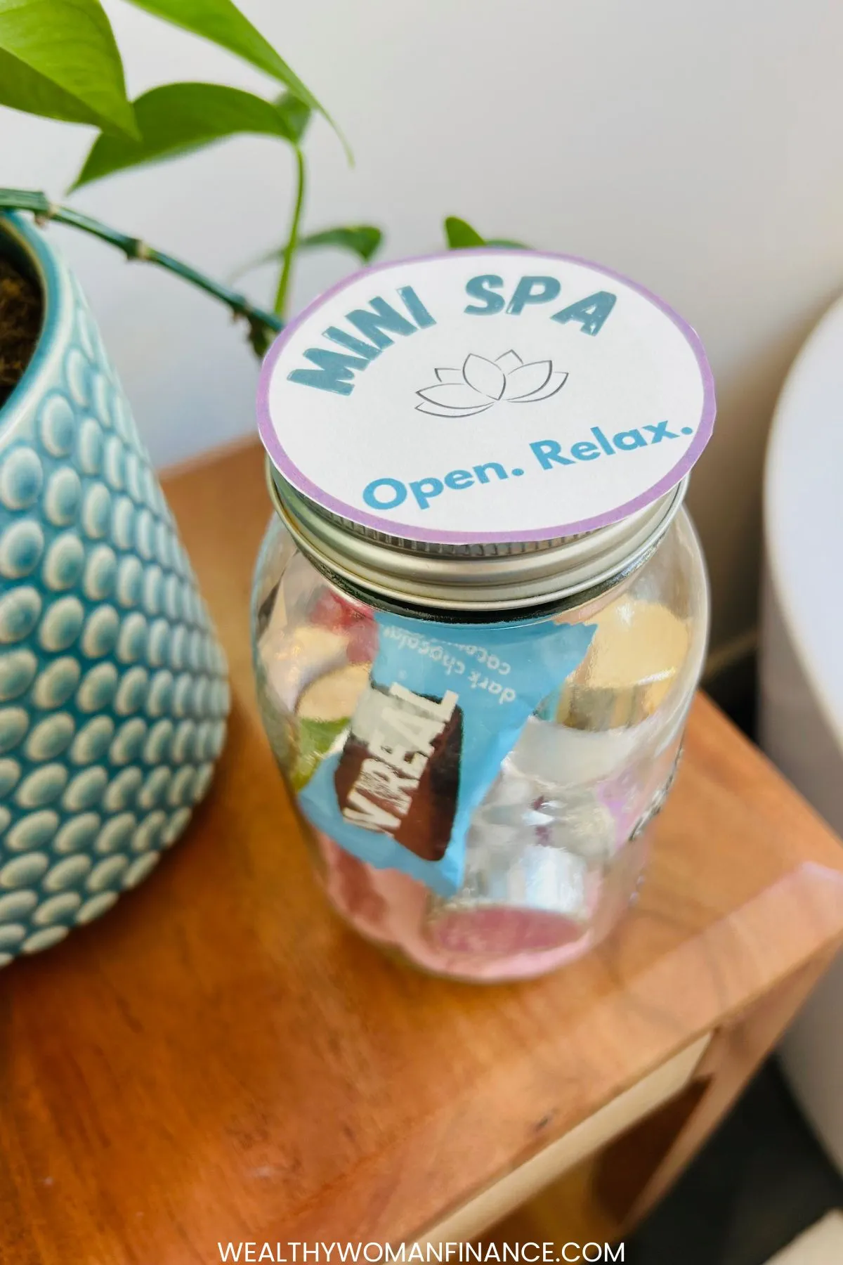 spa in a jar