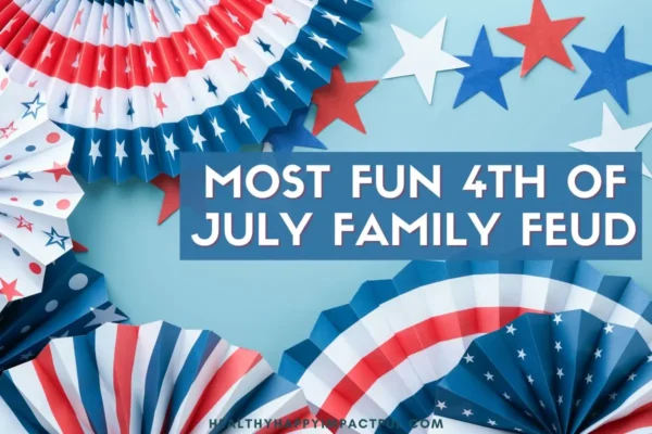 4th of July Family Feud Game, party games for groups