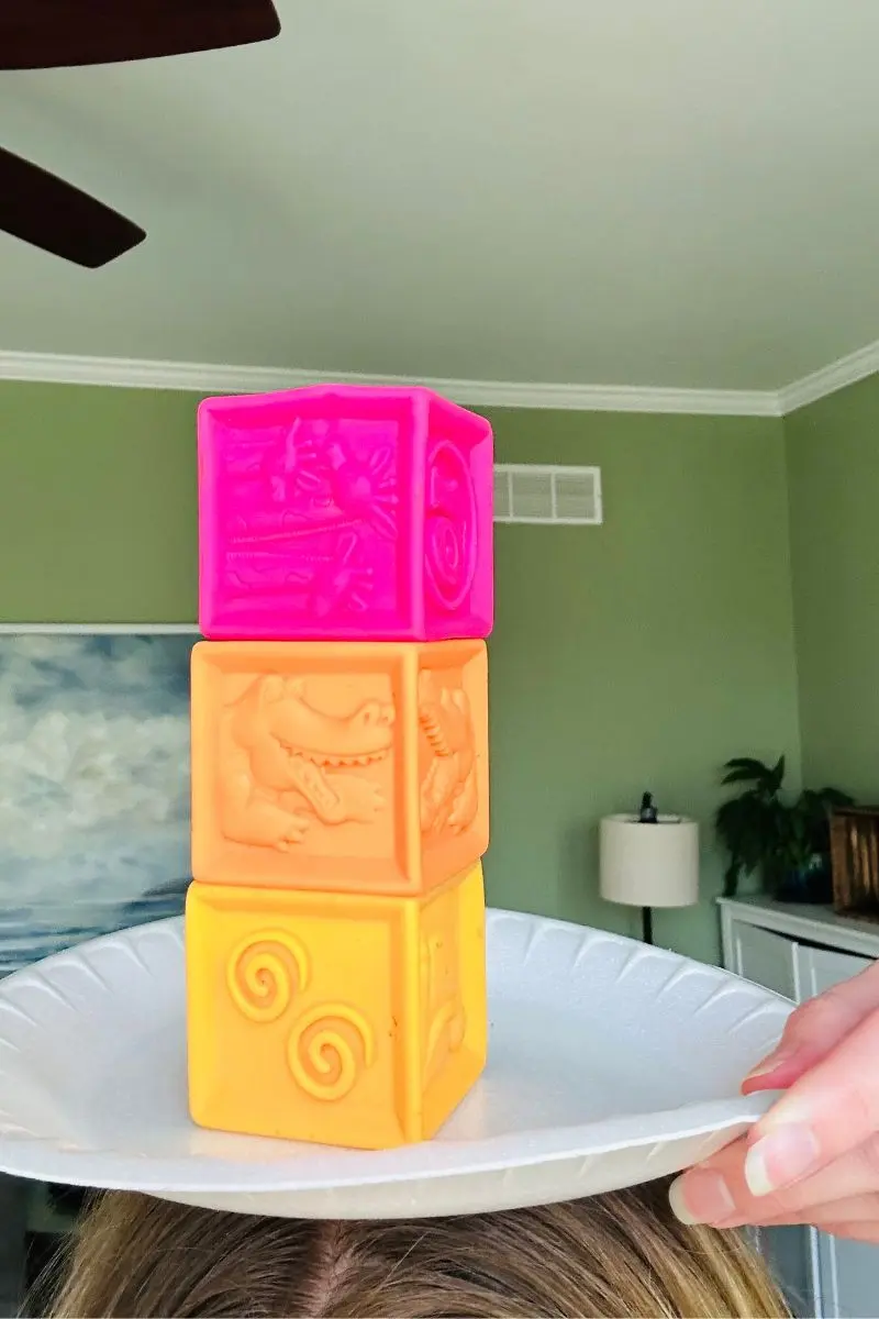 stack attack, minute to win it games for baby shower