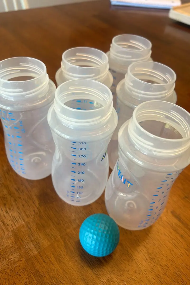 bottle pong minute to win it challenges for baby sprinkle, baby showers
