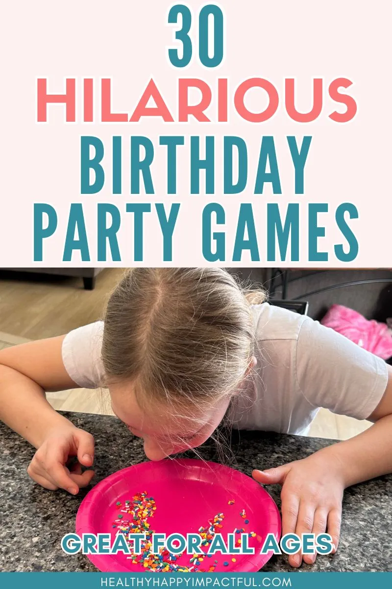 birthday party games; childs; for teens and kids; outdoor; balloon; at home; large groups