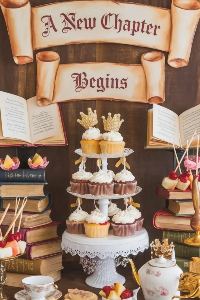 Once upon a time, baby shower themes for girls