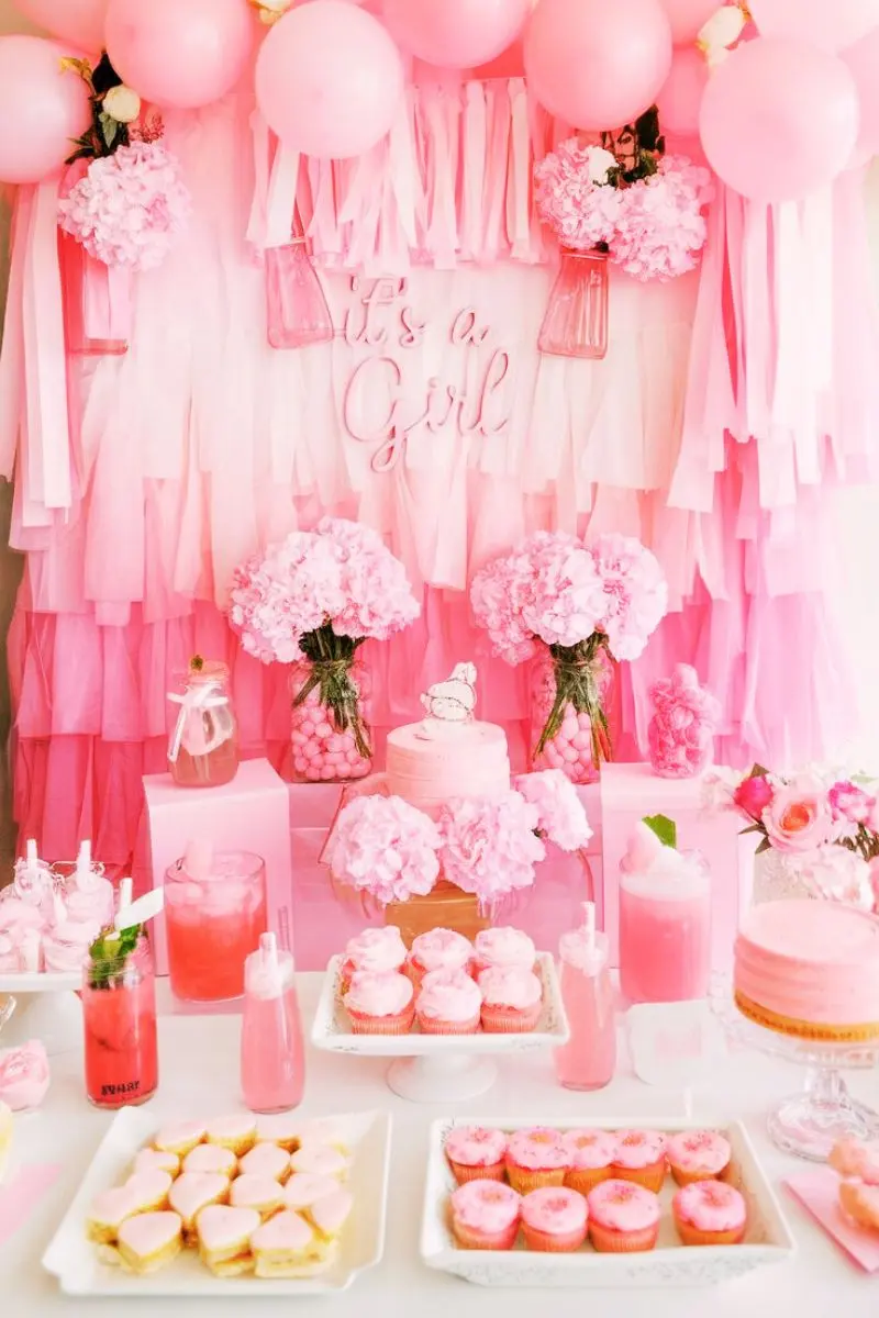It's a girl, pretty in pink idea