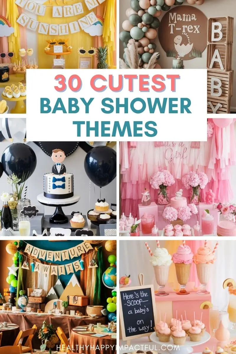 baby shower themes ideas for boys, girls, gender neutral or unisex