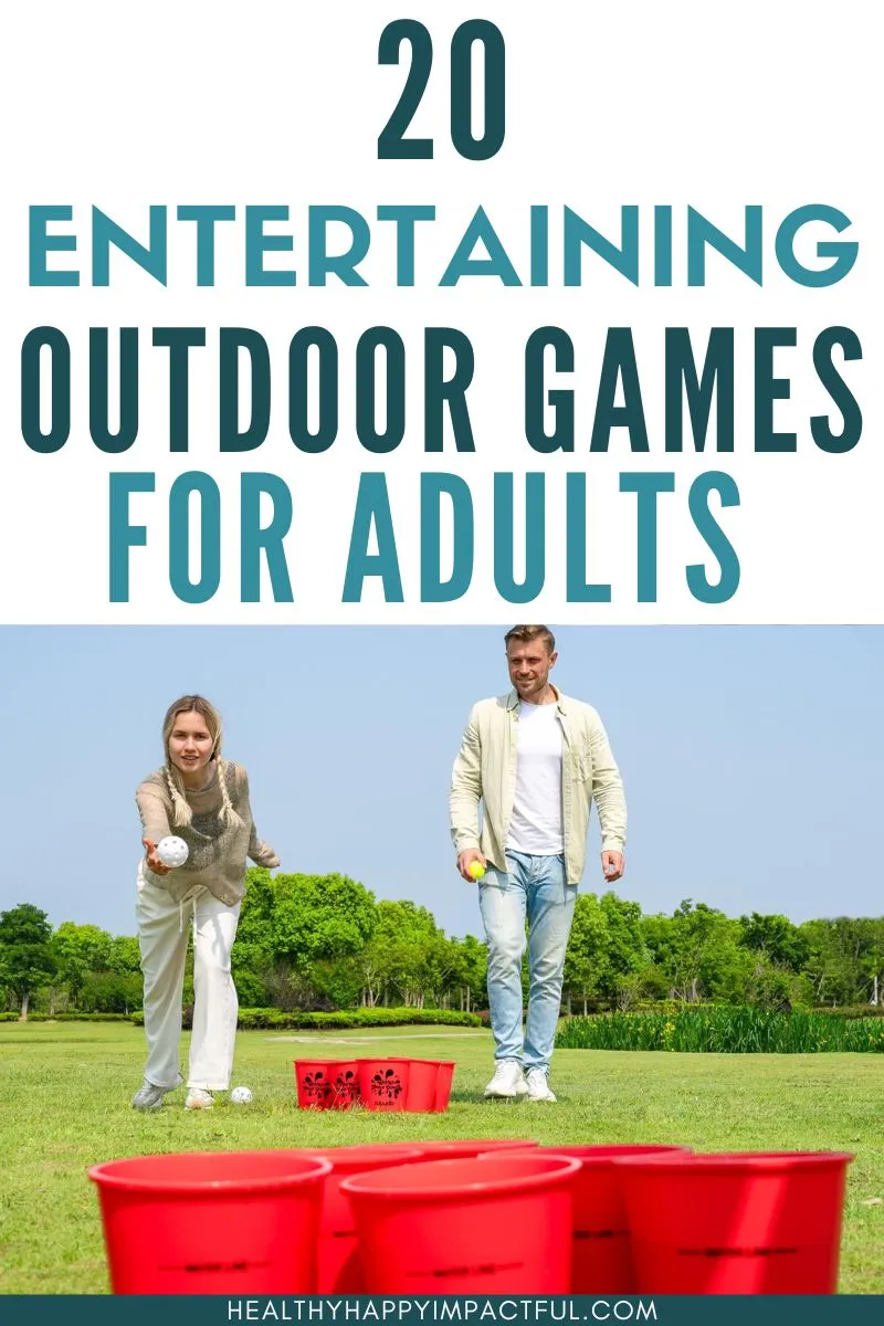 best outdoor party games for adults; summer; without equipment; ideas; to play; large group