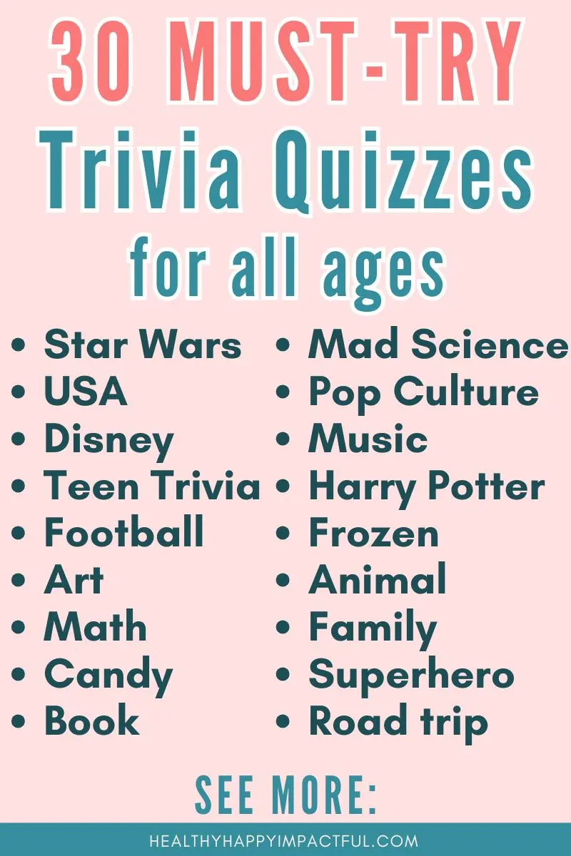 trivia quizzes and games for trivia night for kids and adults