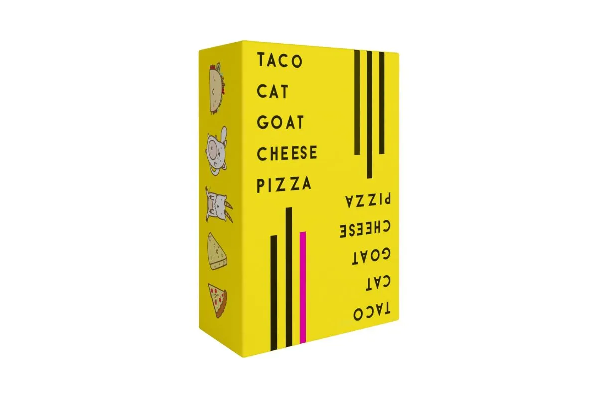 Taco Cat Goat Cheese Pizza best card games for kids