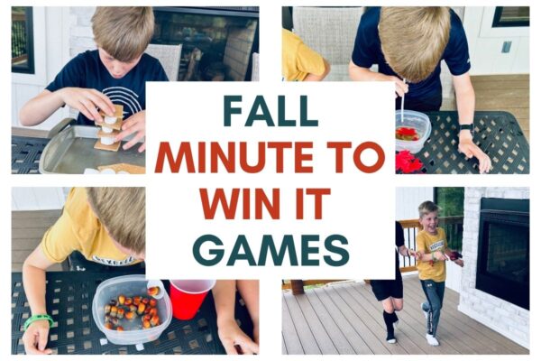 easy and simple fall minute to win it games
