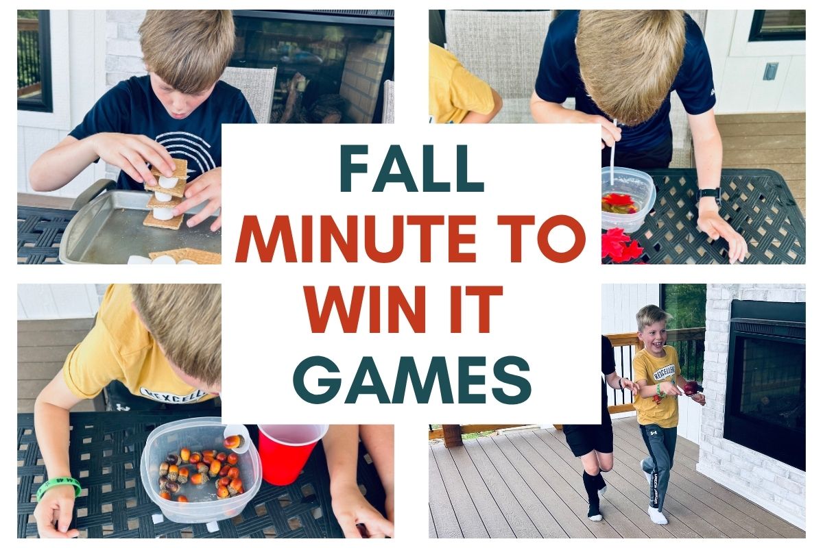 easy and simple fall minute to win it games