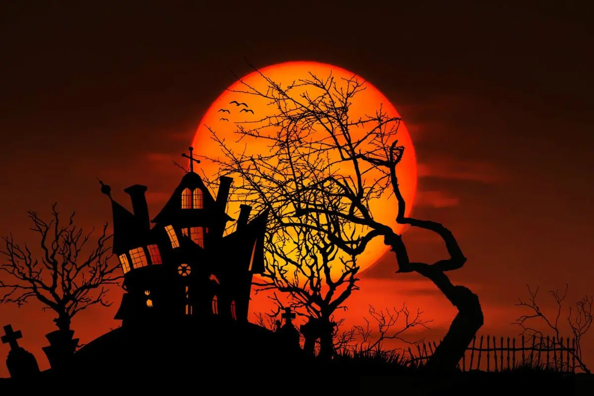 featured image, spooky funny Halloween never have I ever questions, haunted edition