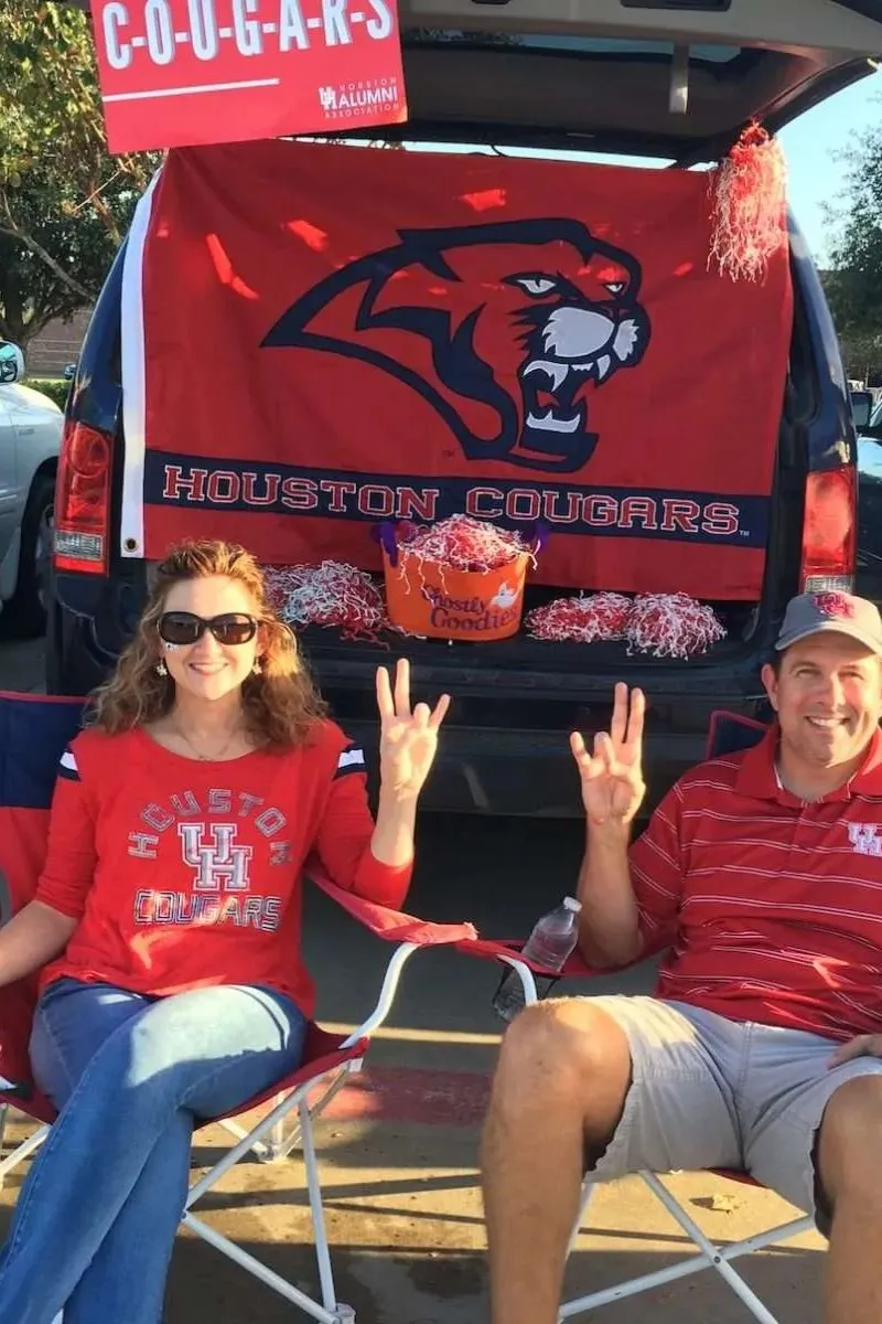sports fans trunk or treat ideas
