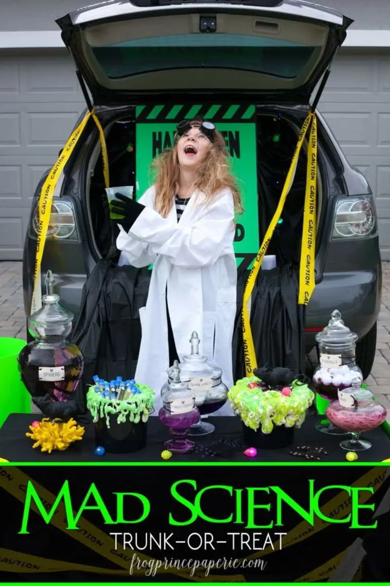 mad science Halloween theme