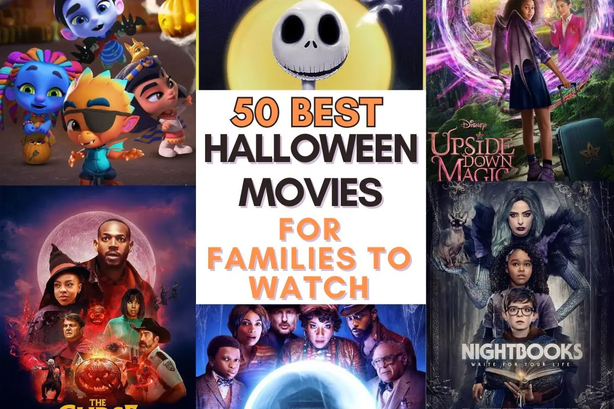 Halloween family movies featured image of examples