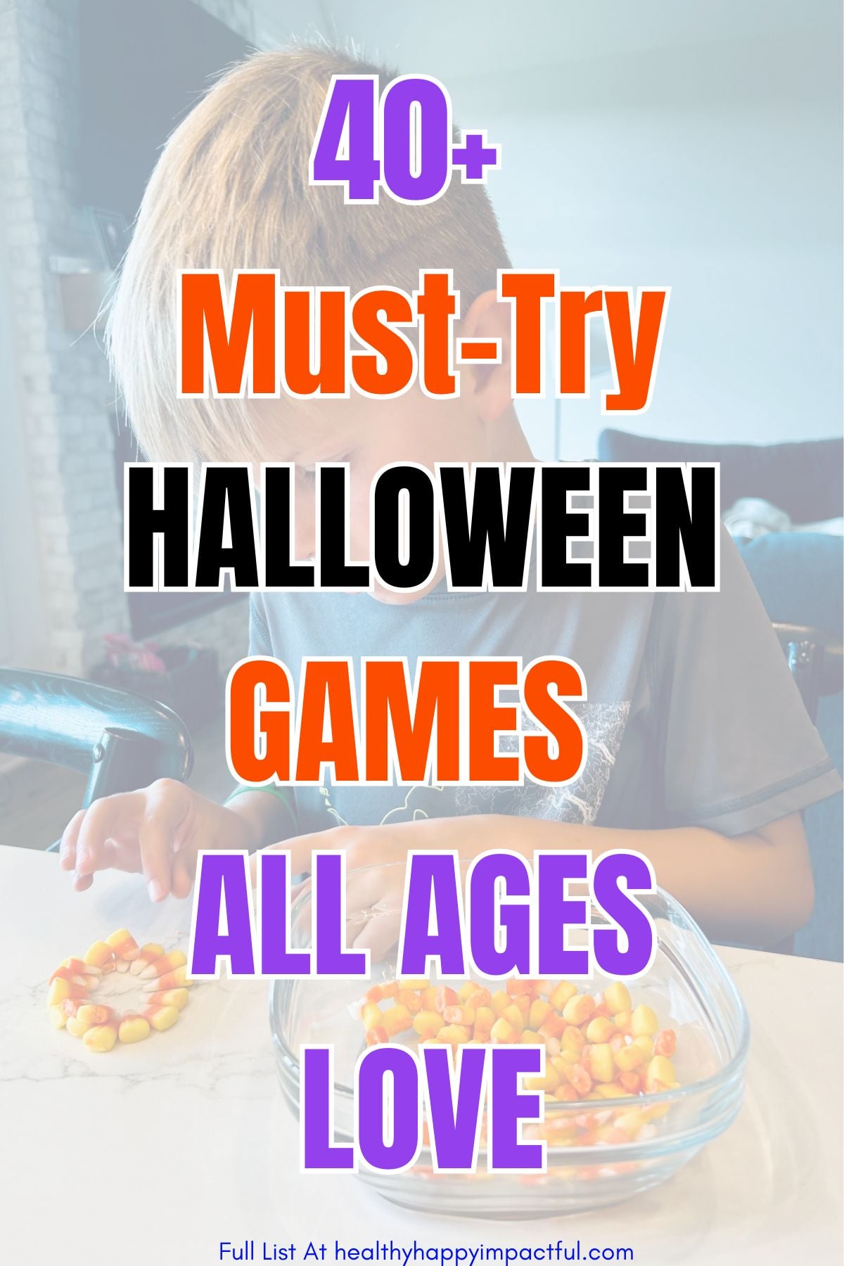 Halloween party games to play for groups, kids and adults