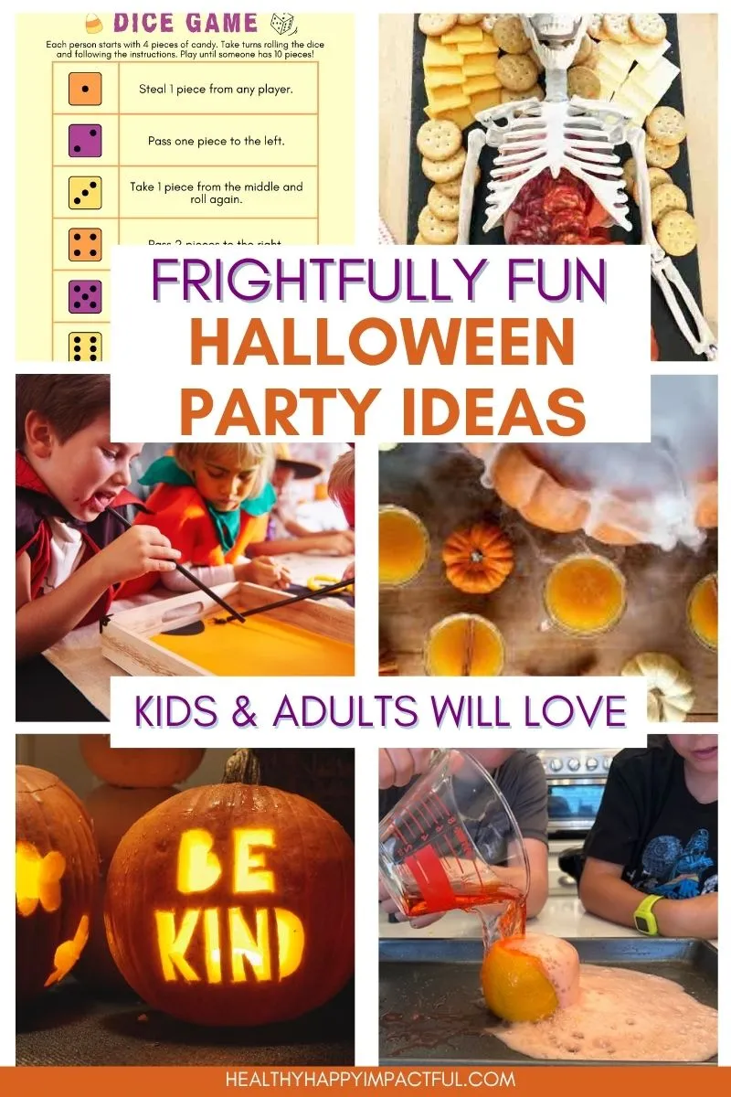 Halloween party ideas for kids and adults; games; themes; deocration