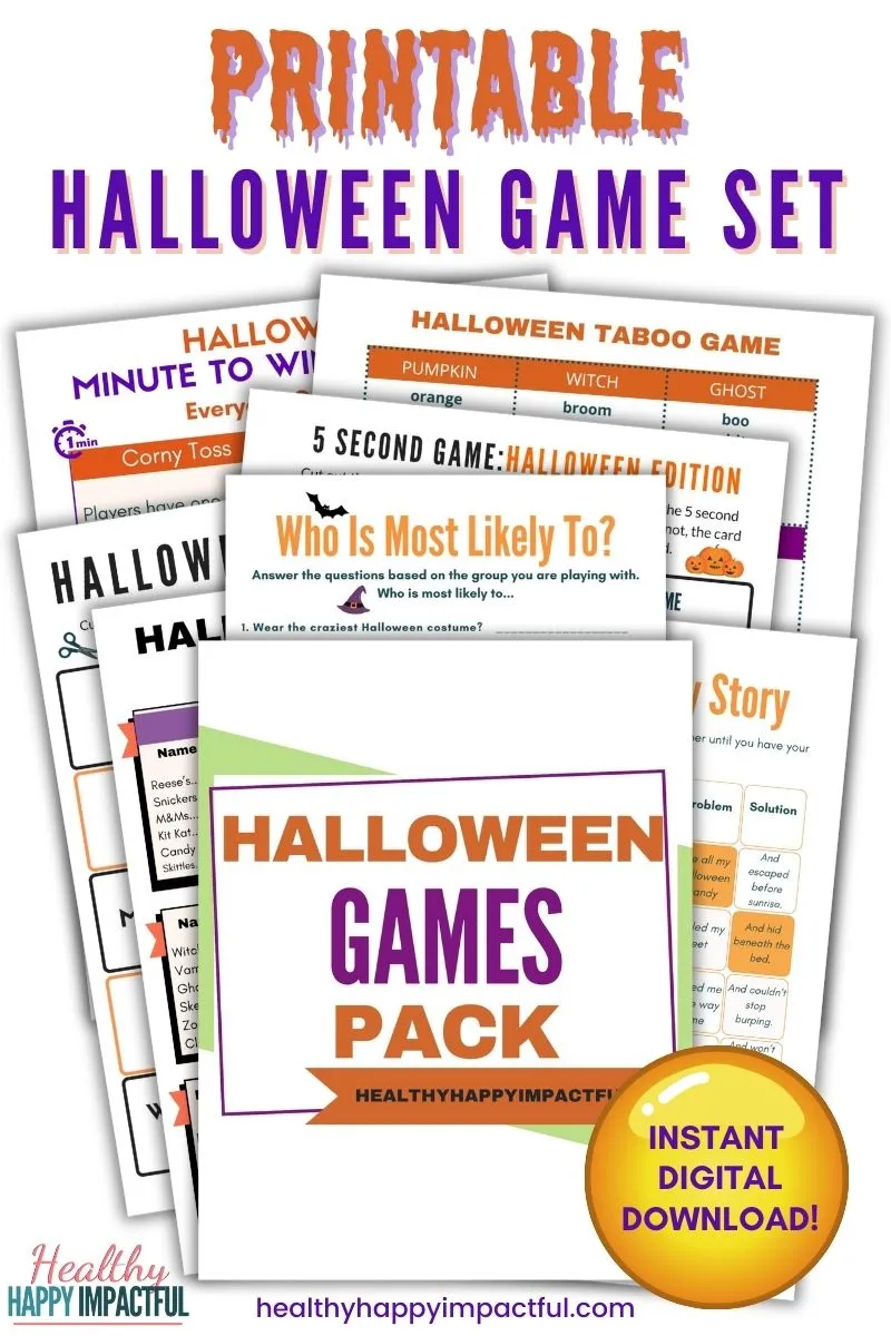 Halloween games pack