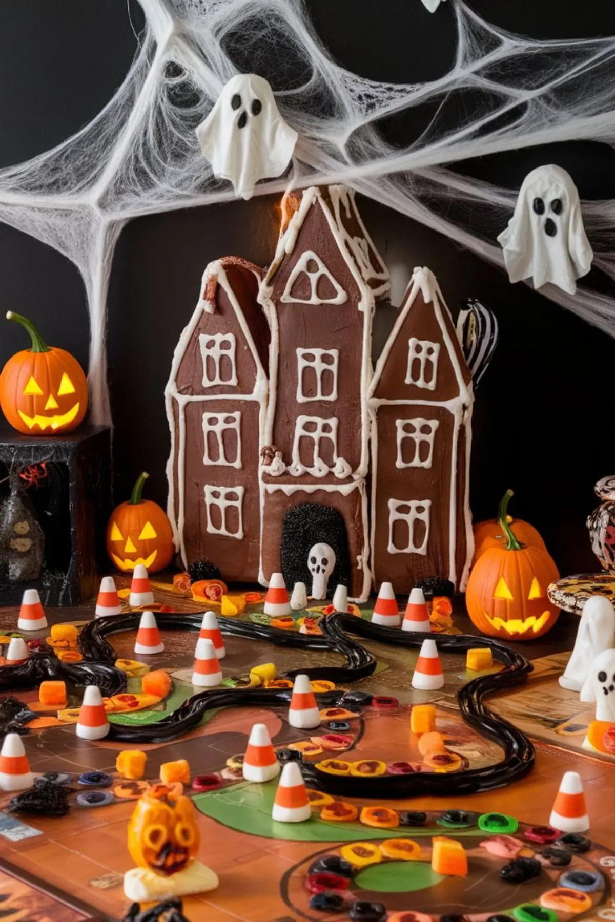 creepy candyland, small Halloween Party Decorations and themes For Adults