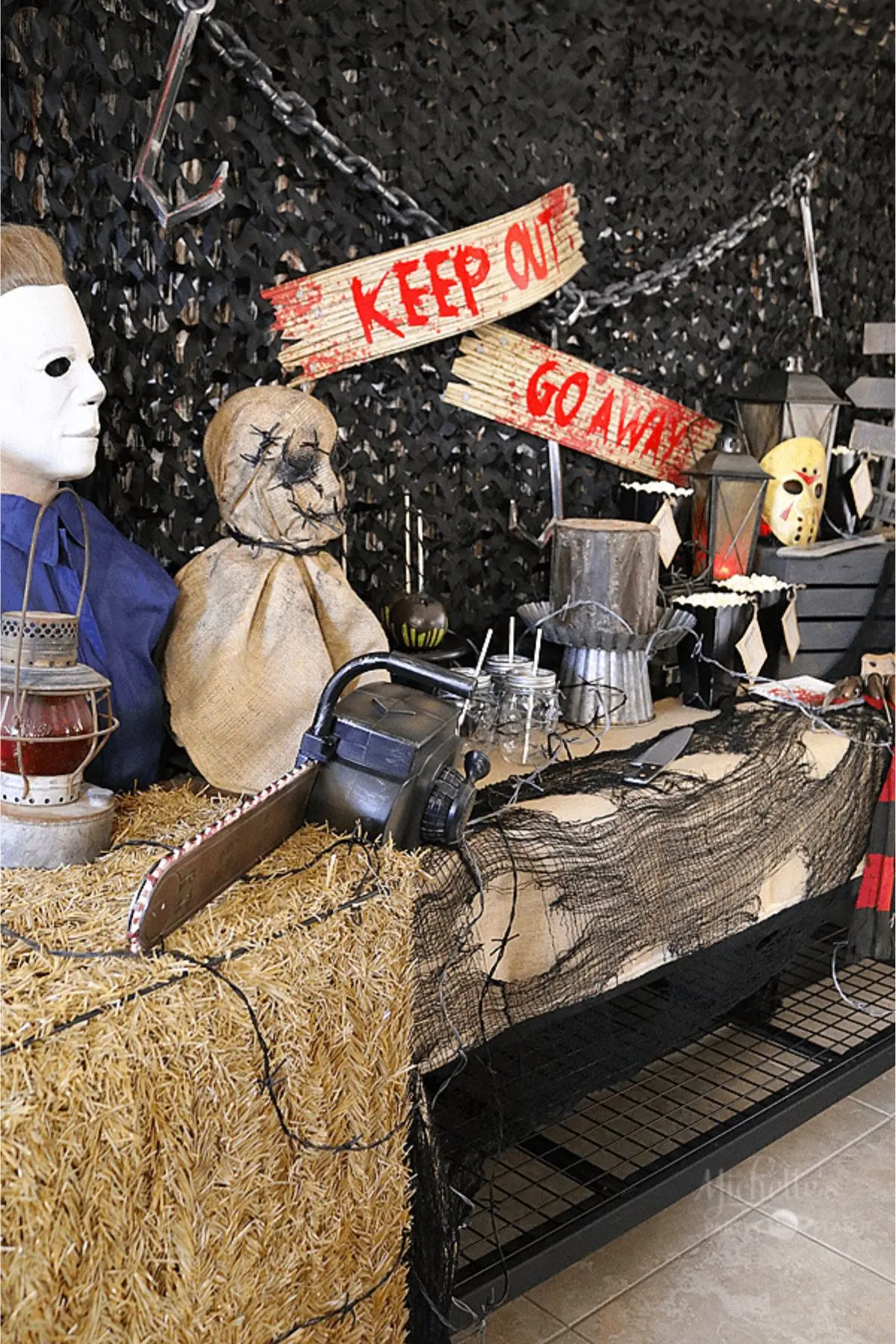Horror movie halloween party themes for adults, small, big, house