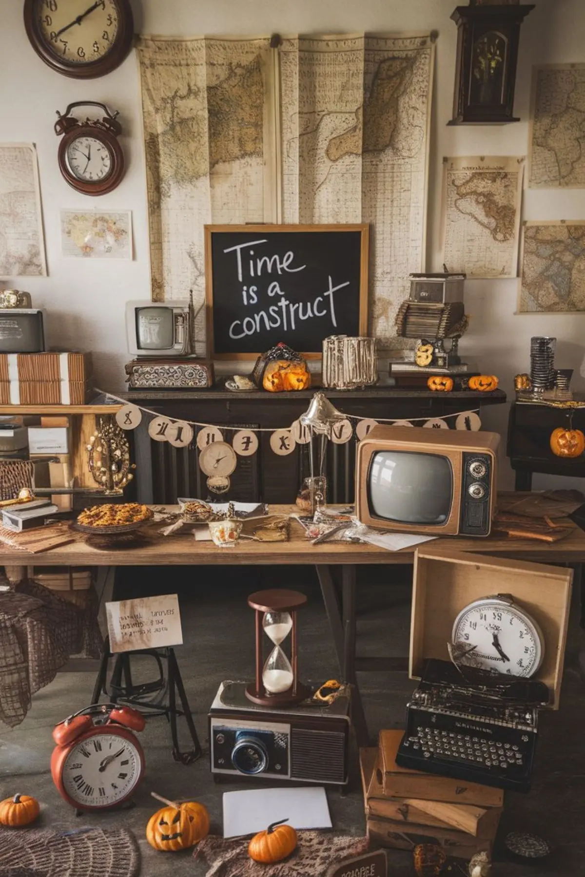 time and travelers theme