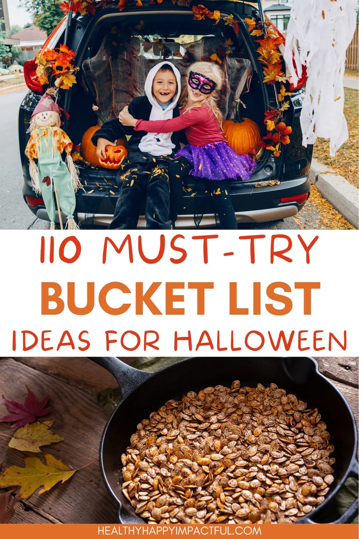 Halloween activities and bucket list ideas with kids