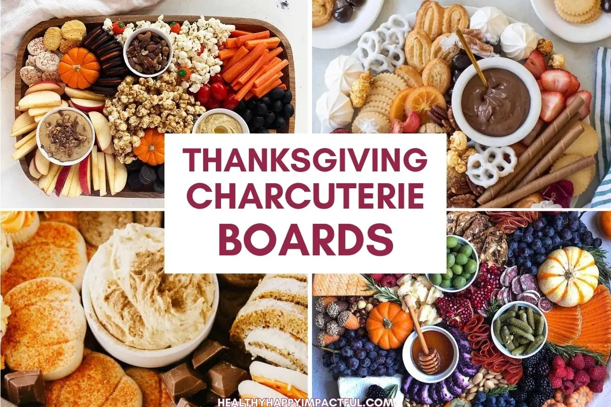Thanksgiving charcuterie boards ideas
