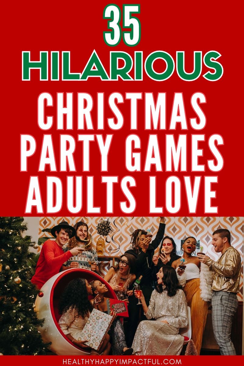 best funny Christmas party games for adults; easy for work and office company group