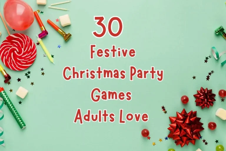 Christmas party games adults love