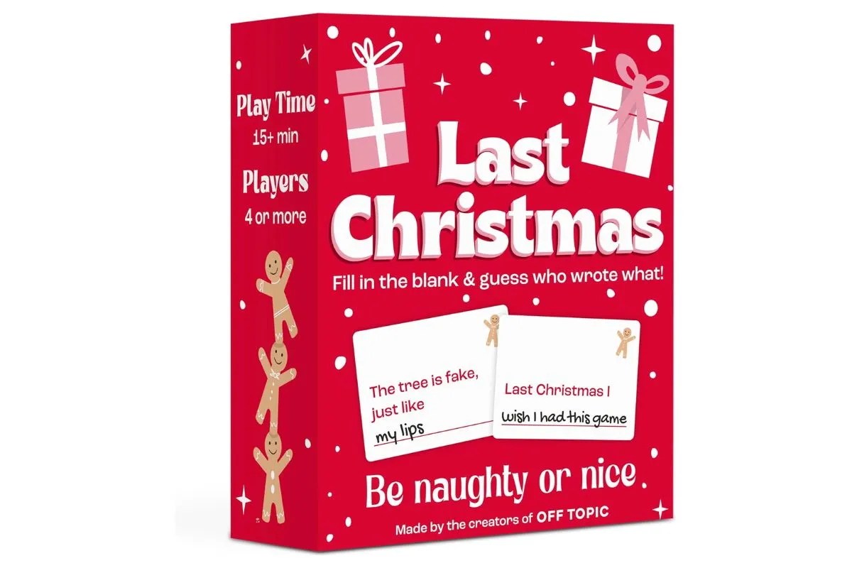 off topic christmas party games for adults to play