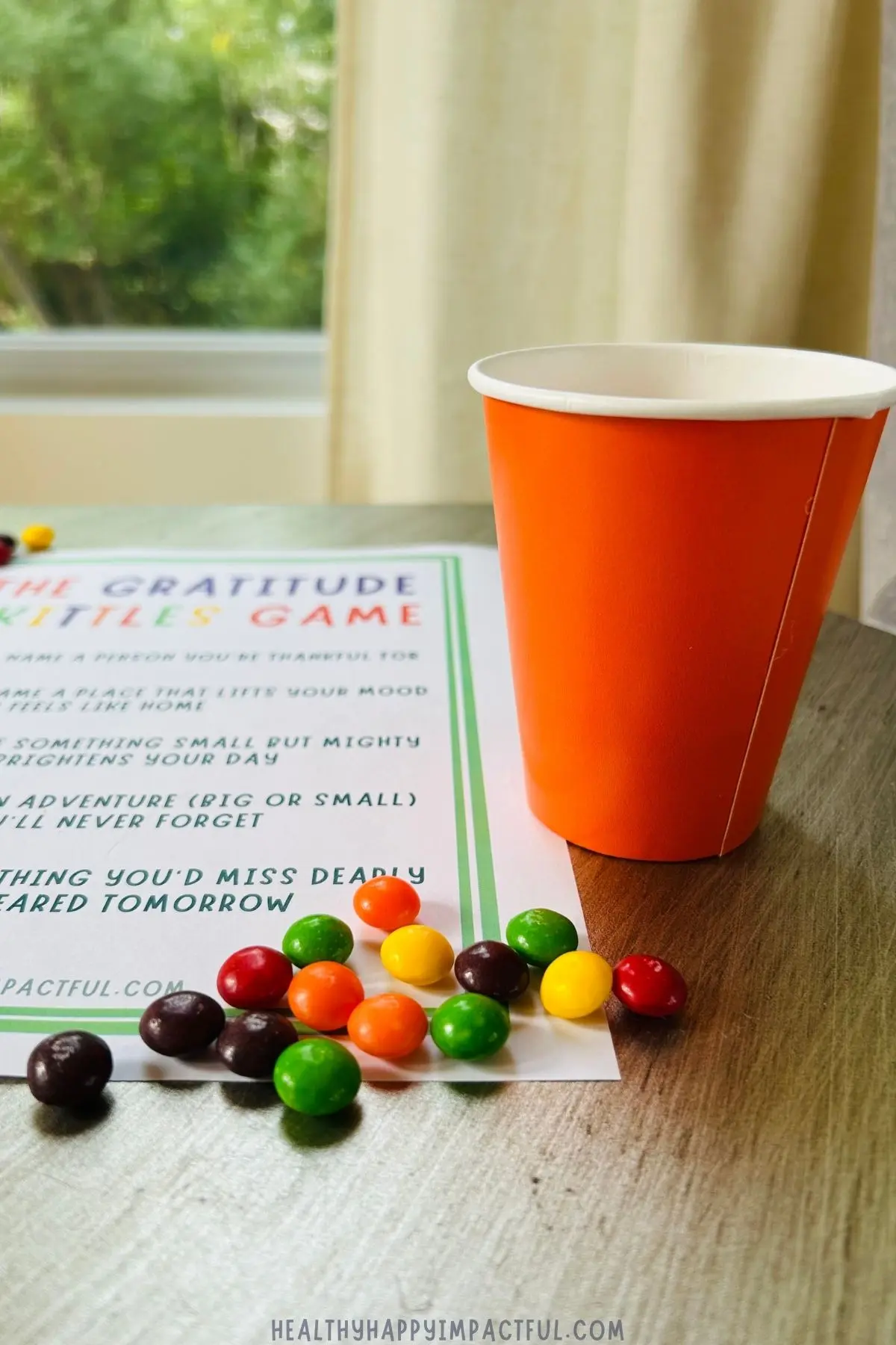 gratitude games, candy, Thanksgiving games