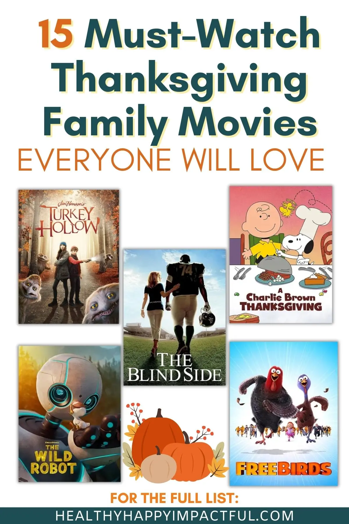 Thanksgiving movies list for fall movie night with family