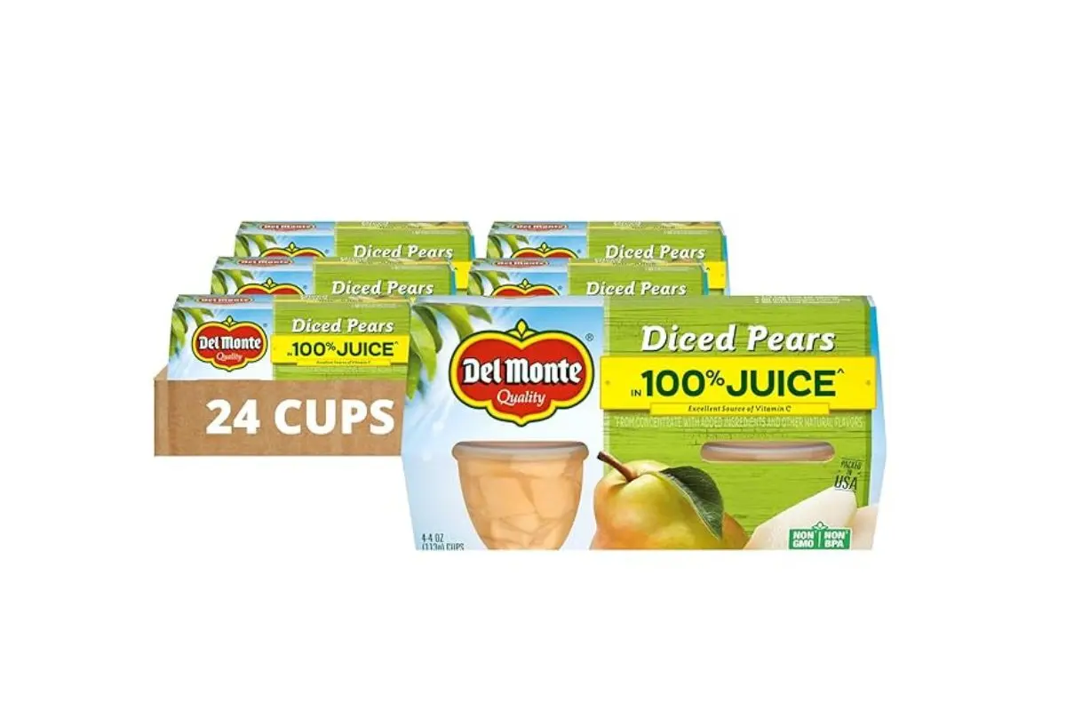 pear snack cups