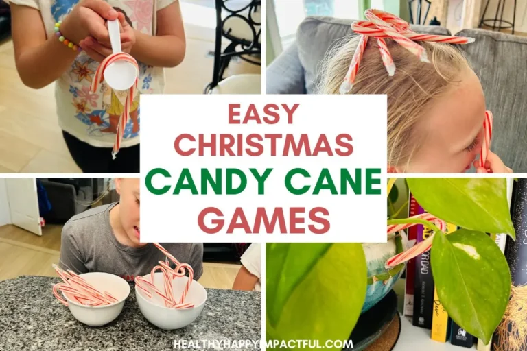 easy candy cane games for kids and adults