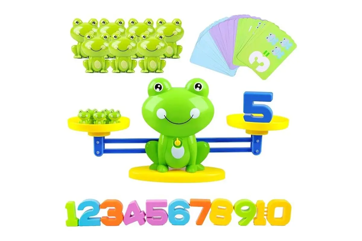 frog numbers learning game