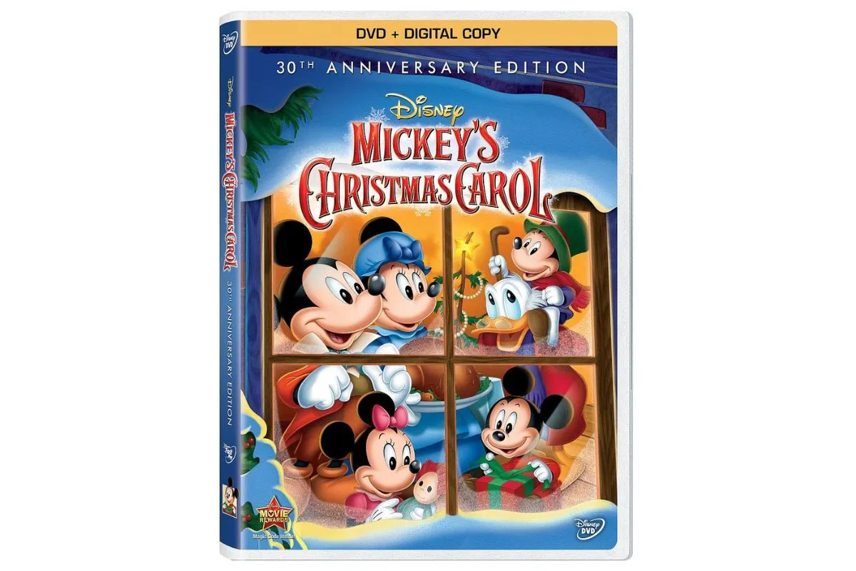 Mickey's Christmas Carol movies for families and kids to watch