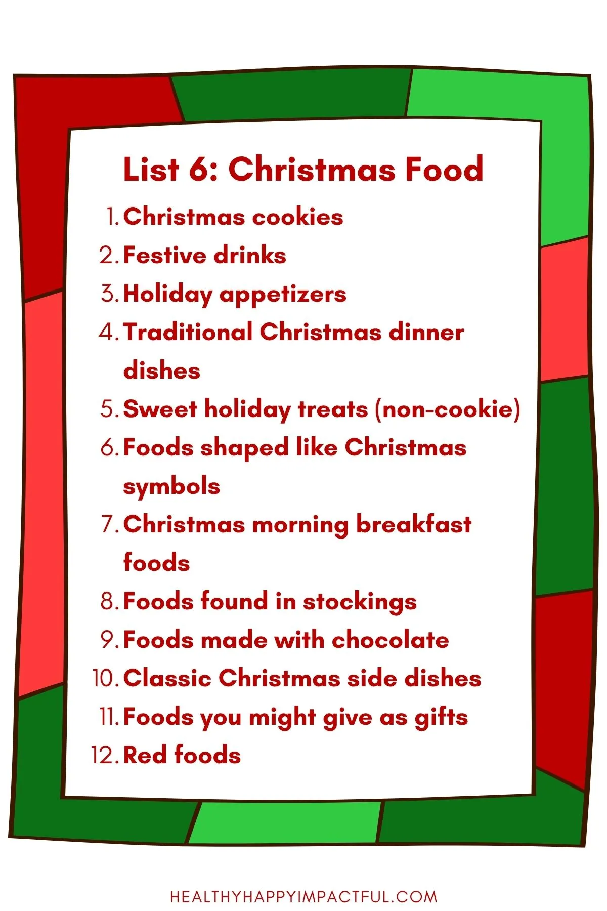 Christmas food