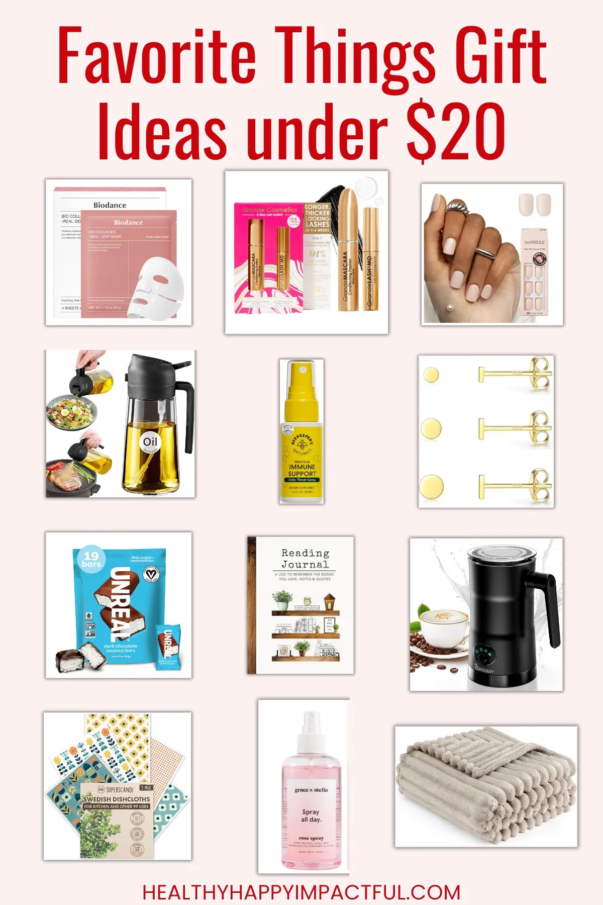 favorite things party gift ideas under $20