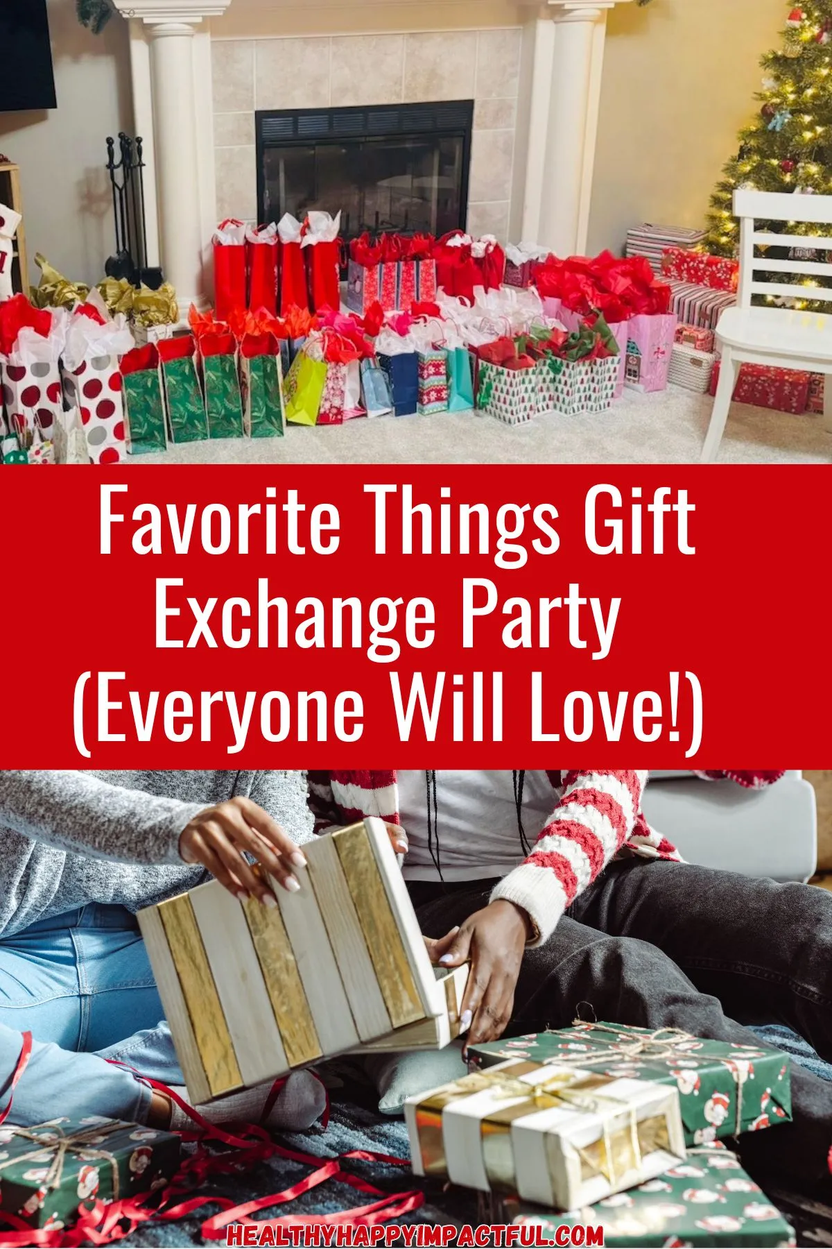 how to host a favorite things Christmas party