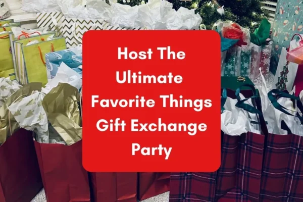 favorite things holiday party; game; rules; how to host