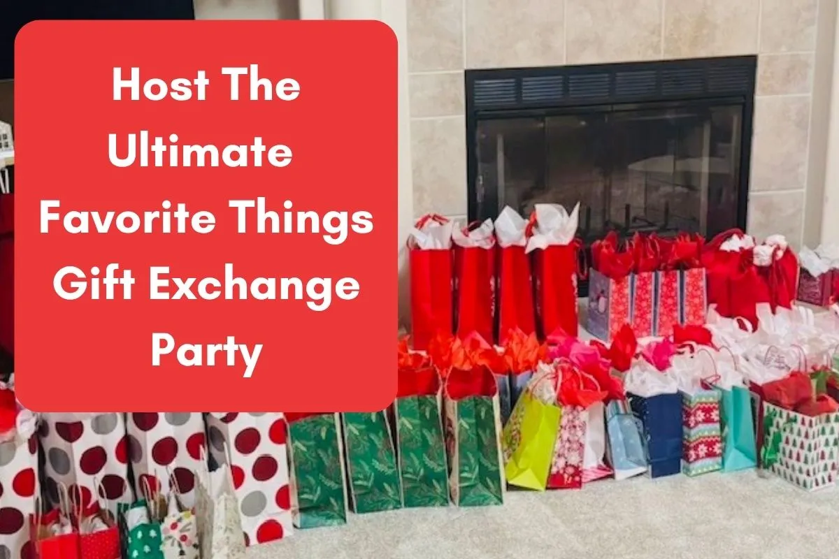 favorite things holiday party; game; rules; how to host